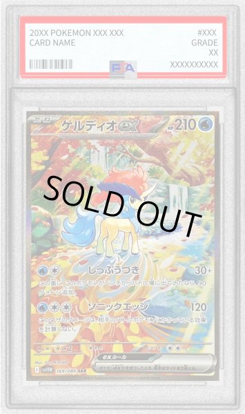 PSA10鑑定済〕ケルディオex【SAR】{169/086}