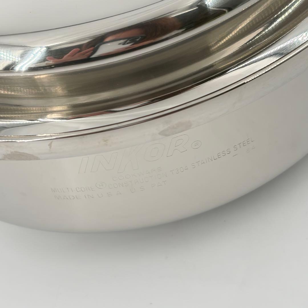 インコア 片手鍋 ステンレス鍋 1コート 2コート 未使用 ガス火対応