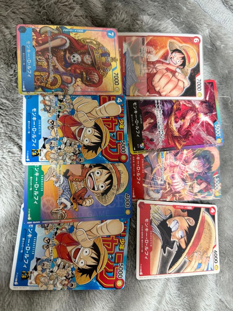 ワンピースカード　ルフィプロモセット モンキー・D・ルフィ(未開封/プロモーションカードセット1)【P】{P-001}