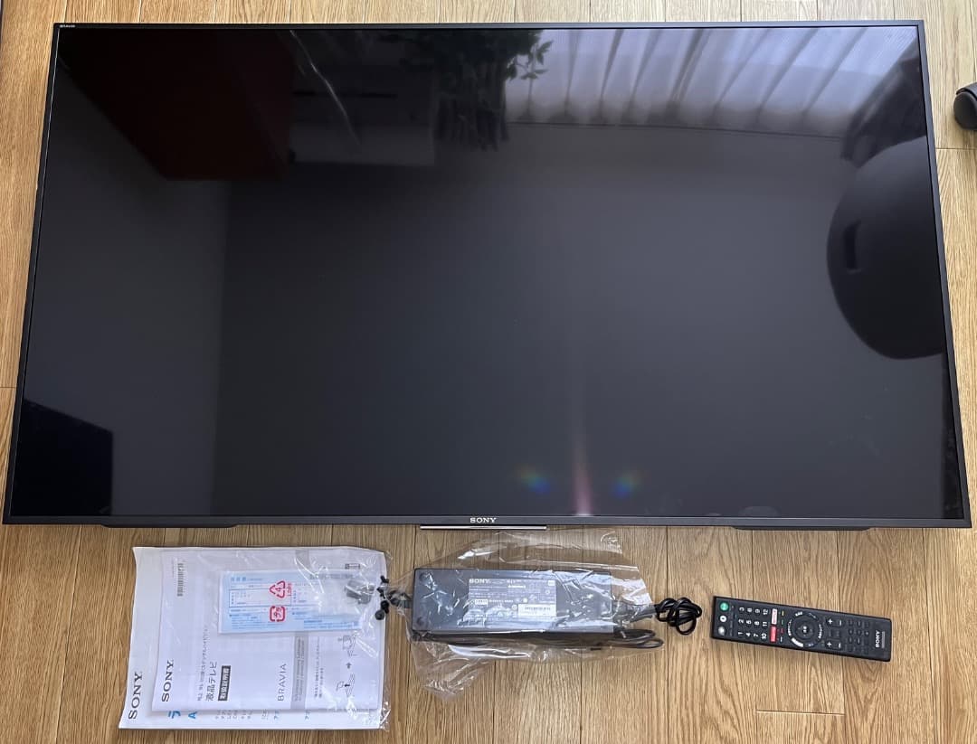 SONY KJ-49X9000E 49インチ液晶テレビ　ジャンク品2017年製造 BRAVIA SONY テレビ 49V型 4K対応パネル KJ-49X9000E (2017年製) 中古