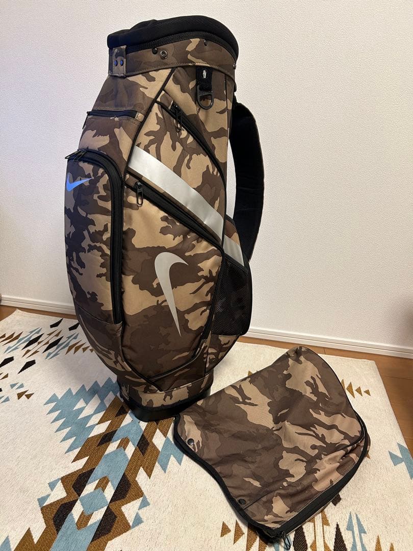 Nike カモフラージュ ゴルフバッグ NIKE GOLF ナイキ ゴルフ キャディバッグ 迷彩 カモフラージュ 9型 47